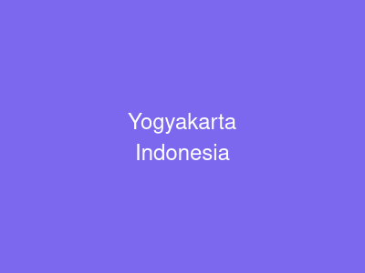 Yogyakarta, Indonesia